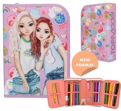 Depesche TOPModel Federmappe deluxe rosa GIRL POWER Schulbedarf