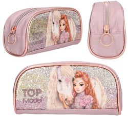 Depesche Federmäppchen TOPModel VIVA VIOLET - stylisches Mäppchen für Mädchen