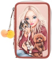 Depesche TOPModel Federmäppchen rosa 3-Fächer FUR EVER FRIENDS Schule-2