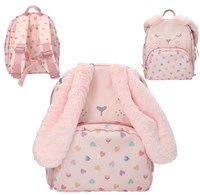 Depesche Rucksack Princess Mimi Hirsch PARTY rosa Kinderrucksack