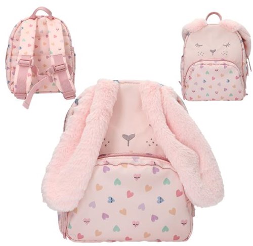 Depesche Rucksack Princess Mimi Hirsch PARTY rosa Kinderrucksack