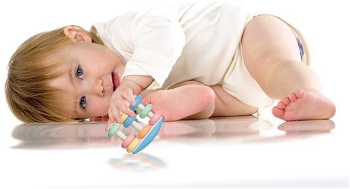 Tolo Baby Abakus Rassel - pädagogisches Pastellspielzeug für Babys-2