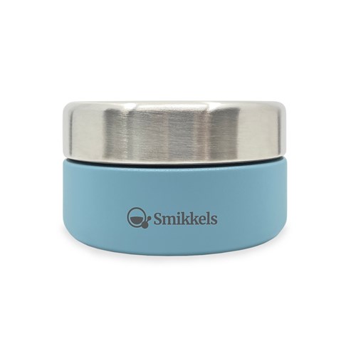 Smikkels - Obsttablett aus Edelstahl 280 ml - Blau