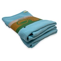 Smikkels Baby Schultertuch Musselin Baumwolle Set Blau - Spucktuch-2