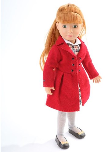 Kruselings Puppe Chloe Englische Rose Modepuppe 23 cm mehrfarbig-2