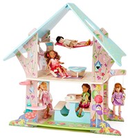 Kruselings Puppenhaus Magical Forest Clubhouse Wald Spielset