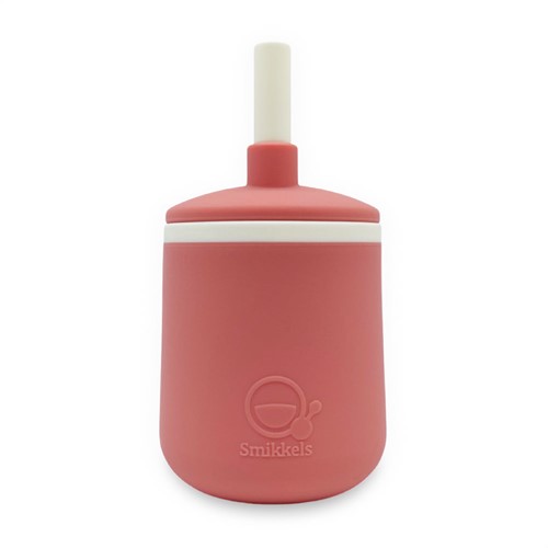 Smikkels - Kinderbecher aus Silikon - Pink