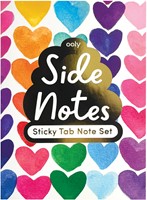 Ooly – Randnotizen Haftnotizen-Tab-Sets – Regenbogenherzen