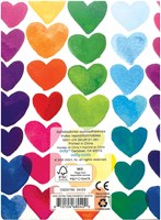 Ooly – Randnotizen Haftnotizen-Tab-Sets – Regenbogenherzen-2