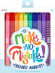 Ooly Filzstifte Make No Mistake - radierbare Marker Set 12 Farben