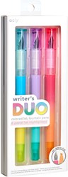 Ooly Füller Textmarker Set - Writer's Duo 2 in 1 Stifte Pastell