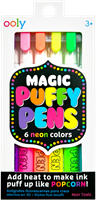 Ooly Neon Stifte - Magic Puffy Pens 3D Stifte Set für Kinder-2