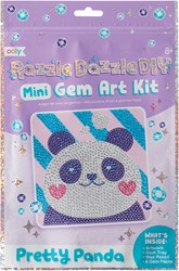 Ooly Bastelset - Mini Edelstein-Kunstset Pretty Panda kreatives Spielzeug