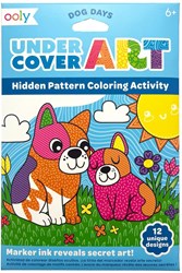 Ooly Malbuch versteckte Muster Dog Days - kreative Aktivität für Kinder