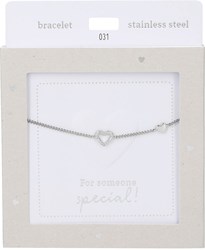Depesche Armband Silber - Heart of Gold Damen Schmuck Geschenk
