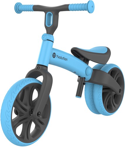Yvolution Laufrad Yvelo jr blau - Balance Bike für Kinder
