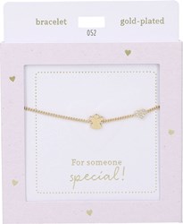 Depesche Armband Gold Heart of Gold Angel - Damen Schmuck