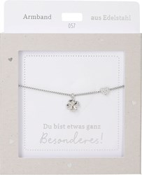 Depesche Armband Silber Kleeblatt Freundschaft Geschenk Mädchen