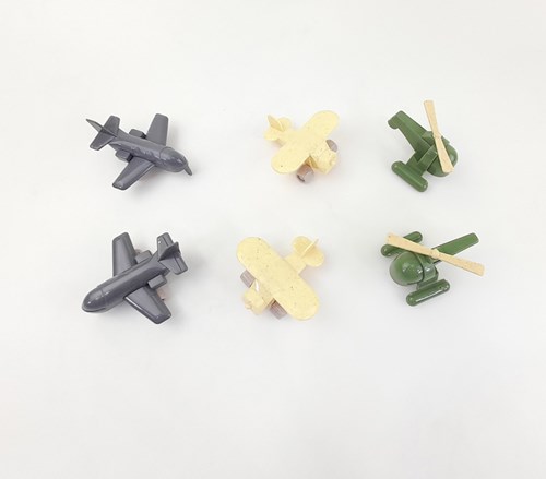 Viking Toys Spielzeug Flugzeuge und Hubschrauber nachhaltig Kunststoff-2