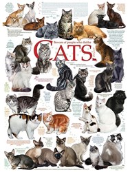 Cobble Hill puzzle 1000 Teile - Cat Quotes