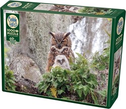 Cobble Hill puzzle 1000 Teile - Great Horned Owl