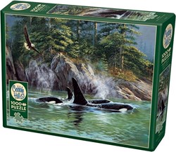 Cobble Hill puzzle 1000 Teile - Orcas