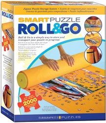 Eurographics Puzzle Matte Smart Puzzle Roll & Go Mat gelb bis 2000 Teile