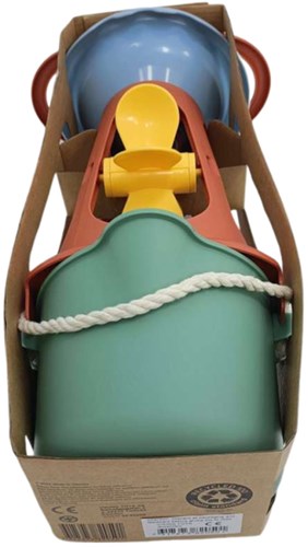 Viking Toys Sand- und Wasserspielset mit Mühle aus recyceltem Kunststoff-2