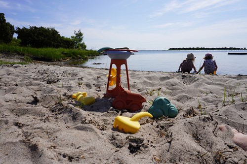 Viking Toys Sand- und Wasserspielset mit Mühle aus recyceltem Kunststoff-3