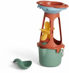 Viking Toys Sand- und Wasserspielset mit Mühle aus recyceltem Kunststoff