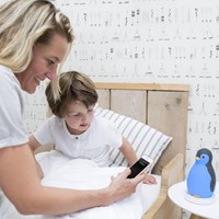 Zazu Pam EL Pinguin Schlaf-Indikator, Blau-3