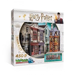 Wrebbit 3D Harry Potter Puzzle Winkelgasse 450 Teile 3D