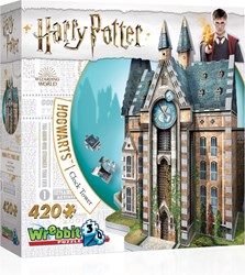 Wrebbit 3D Puzzle - Harry Potter Hogwarts Clock Tower 3D Puzzle 420 Teile