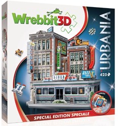 Wrebbit 3D Puzzle Retropolis 1950's Diner Karton Spielzeug