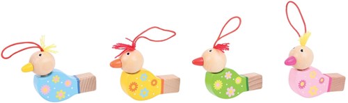 BigJigs Holz Vogelpfeifen Spielzeug bunt nachhaltig-2