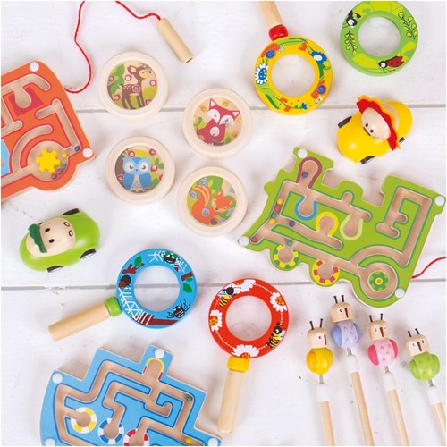 Bigjigs Magnetisches Labyrinth aus Holz (12)-3