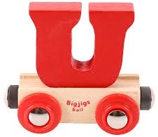 Bigjigs Buchstaben-Zug U-2