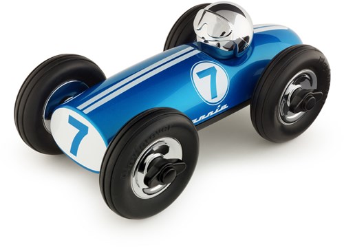 Playforever Rennwagen Bonnie Joules - blaues Spielzeugauto Dekoration-2