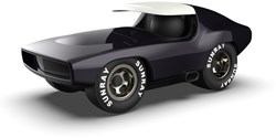 Playforever Auto Leadbelly Skeeter schwarz - Design Spielzeug Muscle Car