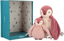Kaloo Kuscheltier Pinguin rosa - Complices Duo Plüsch Geschenkset