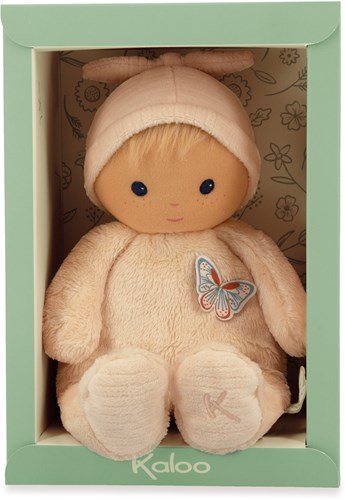 Kaloo Kuschelpuppe Jasmin - weiche Babypuppe aus recyceltem Material