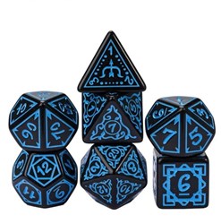 Foam Brain Games Würfel Cryptic Knots Ocean Set für Rollenspiele
