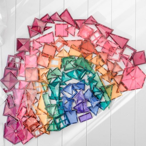 Connetix Magnetkacheln Pastell Mega Pack 202 Stück-3