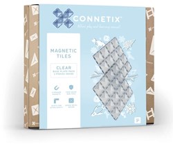 Connetix Magnetkacheln Base Klar 2 Stück