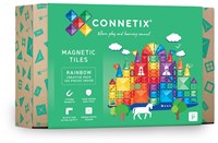 Connetix magnetisches Spielzeug Bauset Regenbogen 102 Teile kreativ