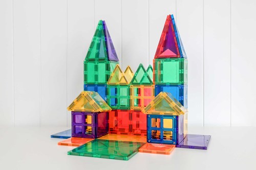 Connetix magnetisches Spielzeug Bauset Regenbogen 102 Teile kreativ-2