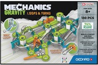 Geomag magnetisches Konstruktionsspielzeug Mechanics Gravity Loops & Turns 130-teilig-2