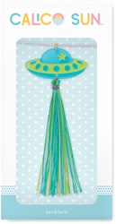 Calico Sun Halskette Alexa Spaceship - bunter Kinderschmuck