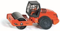 Siku Spielzeug Walzenzug Compactor 1:50 orange Metall