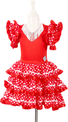Souza Flamengo Kleid Marisol, (8-10 Jahre),Rockl. 45 cm